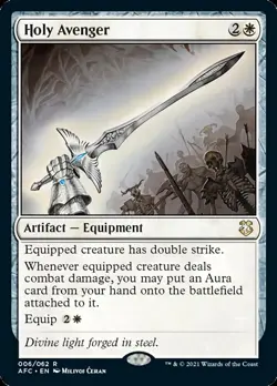MTG Holy Avenger [Dungeons & Dragons: Adventures in the Forgotten Realms Co - Image 1