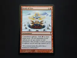Braid of Fire NM [Coldsnap] Mtg Magic Free Tracking! - Image 1