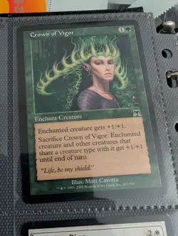 Crown of Vigor 253 MTG NM Onslaught (G) - Image 1
