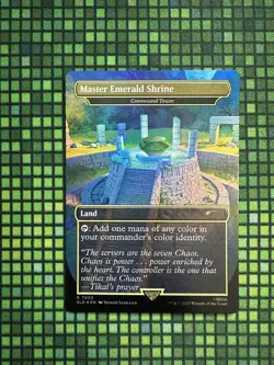 MTG Master Emerald Shrine #7030 Rainbow Foil Rare Secret Lair Drop Series (SLD) - Image 1