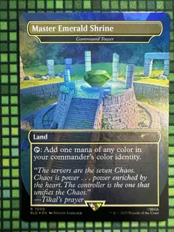 MTG Master Emerald Shrine #7030 Rainbow Foil Rare Secret Lair Drop Series (SLD) - Image 2