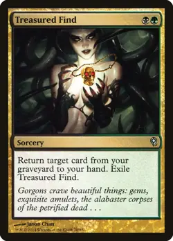 MTG Treasured Find [Duel Decks: Jace vs. Vraska] Near Mint Magic - Image 1