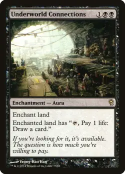 MTG Underworld Connections [Duel Decks: Jace vs. Vraska] Near Mint Magic - Image 1