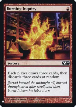 MTG Burning Inquiry [Mystery Booster] Near Mint Magic - Image 1