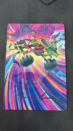 Gold Stamp Art Series 43/54 THUNDEROUS VELOCIPEDE mtg Aetherdrift - Image 1