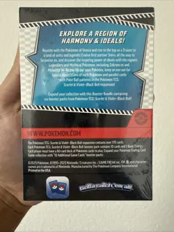 Pokemon TCG Black Bolt SV10.5 Booster Bundle Factory Sealed English IN HAND - Image 2