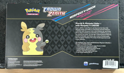Pokemon TCG: Crown Zenith Premium Playmat Collection Box Morpeko V-Union Sealed - Image 2