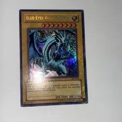 Yugioh Blue-eyes White Dragon Bpt half Bleed Extremely Rare misprint Nm/vlp - Image 3