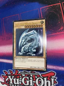 YUGIOH Blue-Eyes White Dragon OP28-EN001 Ultimate Rare NM MISPRINT FOIL SHIFT #2 - Image 3