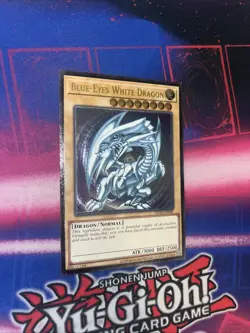 YUGIOH Blue-Eyes White Dragon OP28-EN001 Ultimate Rare NM MISPRINT FOIL SHIFT #1 - Image 5