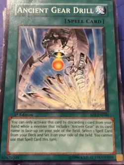 Yugioh Tri-Blaze Accelerator Ultimate Rare FOTB-EN041 1st Edition! - Image 1