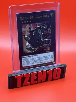 Number 106: Giant Hand (UR) #RA04-EN066 Quarter Century Stampede Yugioh TCG NM - Image 1