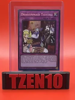 Dragonmaid Tidying #RA04-EN102 Quarter Century Stampede Yugioh TCG NM - Image 1