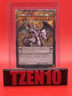 Luster Pendulum, the Dracoslayer (Platinum Secret Rare) #RA04-EN252 Yugioh - Image 1