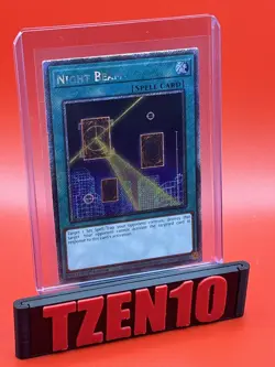 Night Beam (Platinum Secret Rare) #RA04-EN182 Yugioh TCG NM - Image 1