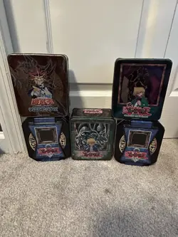 Vintage Yugioh Deck Tins Read Description Lot Of 5 - Image 1