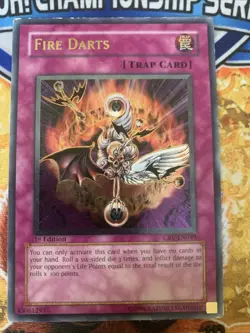 Yugioh FIRE DARTS CRV-EN049 ULTIMATE 1ST EDITION MP - Image 1