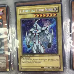 YUGIOH Elemental Hero Neos CT03-EN001 Secret Rare Limited Edition LP - Image 1