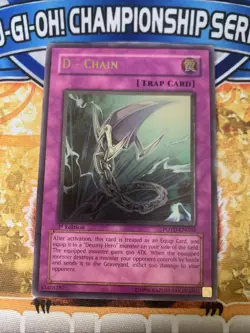 Yugioh D - Chain - POTD-EN050 - Ultimate Rare - 1st Edition HP - Image 1