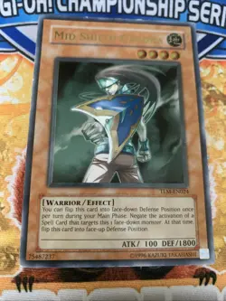 Yugioh Mid Shield Gardna - TLM-EN024 - Ultimate Rare MP - Image 1