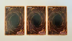 Yugioh - Blackwing - Shura the Blue Flame RGBT-ENPP2 Super Rare Playset x3 - Image 4