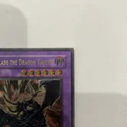 Yugioh Dark Blade The Dragon Knight Rds 1st Ed Lp Ultimate Rare Misprint - Image 3