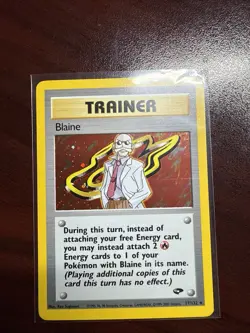 Pokemon Cards Gym Challenge & Gym Heroes: Choose Your Card! LP/NM WOTC Holo - Image 1
