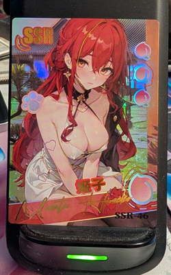 Himeko Honkai Star Rail SSR-46 Peach Party Goddess Story Anime Waifu Card - Image 1