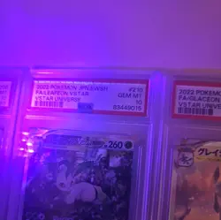 PSA 10 Leafeon Glaceon VSTAR SAR sequential set s12a VSTAR Universe Pokemon Card - Image 4