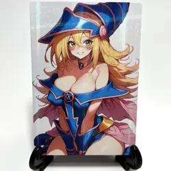 Yu-Gi-Oh! Dark Magician Girl Sexy Anime Waifu Girl Lewd Goddess Story Art Card - Image 1