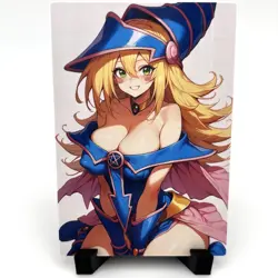 Yu-Gi-Oh! Dark Magician Girl Sexy Anime Waifu Girl Lewd Goddess Story Art Card - Image 2