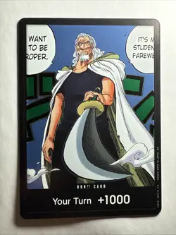 DON!! Card Silvers Rayleigh OP12 Legacy of the Master ONE PIECE Card English - Image 1