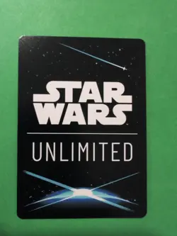 Star Wars Unlimited Event Exclusive Darth Tyranus Promo Card - Image 2