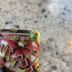 Mega Venusaur EX 100/108 Pokemon card TCG Holo - Image 5