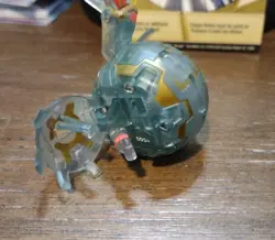 Bakugan Translucent Haos Nemus 505G Gray New Vestroia W/ Card Rare! - Image 3