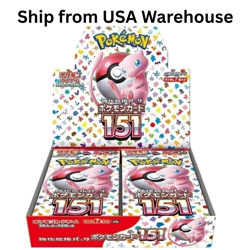 Pokemon TCG Japanese 151 Booster Box SEALED Pokemon Card Sv2a US Seller ship now - Image 1