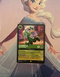 Lorcana Clarabelle Light On Her Hooves Card 84/204 Shimmering Skies Legendary - Image 1