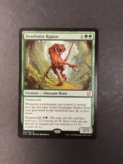 Deathmist Raptor - Commander 2019 - Magic the Gathering - MTG - Image 1