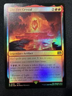 MTG - The Fire Crystal Final Fantasy Foil - Image 1