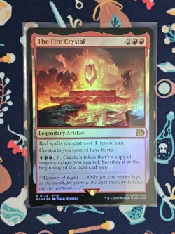 MTG - The Fire Crystal Final Fantasy Foil - Image 1