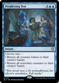 Perplexing Test - Near Mint MTG Commander: Bloomburrow - Image 1