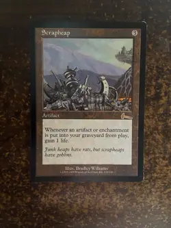 MTG Scrapheap X1 LP Urza's Legacy - Image 1