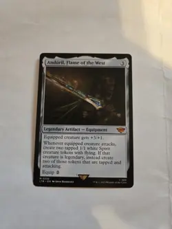 Anduril, Flame of the West #236 (NM) Lord of the Rings LTR Magic MTG - Image 1