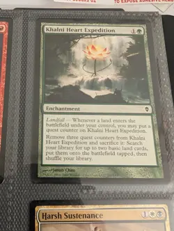 KHALNI HEART EXPEDITION Zendikar MTG Magic the Gathering Cards (G) - Image 1