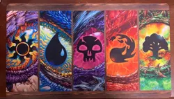 MTG Playmat Dragon with Case Gaming TCG Card Mat Accessories New - Image 1