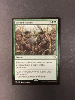 Second Harvest - Commander 2019 - Magic the Gathering - MTG - Image 1