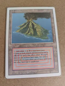 Volcanic Island - NM - Revised Edition 3ED - MTG - Image 1