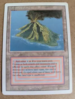 Volcanic Island - NM - Revised Edition 3ED - MTG - Image 3