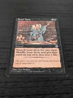 MTG Cruel Tutor - Portal - LP - Image 2