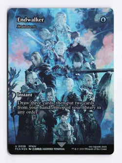 Endwalker - Brainstorm (Showcase) (Foil) 0028 (U) MTG Final Fantasy (FCA) - Image 1